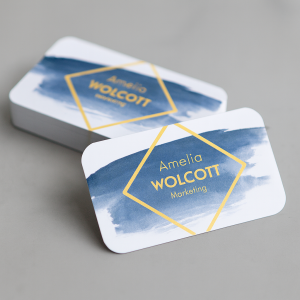 tarjetas de presentación uncoated 14pt