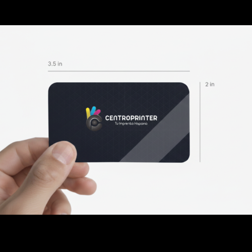 Tarjetas de Presentación Soft Touch – Acabado Aterciopelado Premium